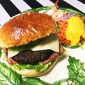 ちゃみるんるん♫'s cooksnap of when they made 手づくりバンズでウエスタンバーガー手順.