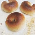 Kiika's cooksnap of when they made はちみつ米粉ベーグル.