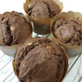 ゆーちゃん1015's cooksnap of when they made HMで簡単！チョコバナナマフィン.