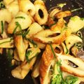 マコマコスケ's cooksnap of when they made 節約あと一品☆キノコ竹輪のガリバタ炒め♪.