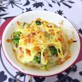 ManuYs's cooksnap of when they made オリーブオイルでブロッコリーグラタン.