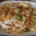Soutamosa's cooksnap of when they made スパゲティー（春キャベツと桜エビ）.