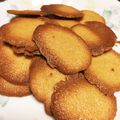 にょんまる's cooksnap of when they made 卵白消費に簡単クッキー＊チュイール＊.