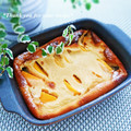 keiO3's cooksnap of when they made 桃の缶詰使用❊簡単クラフティ❊.