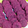 kuku46's cooksnap of when they made 卵乳製品なし！紫芋クッキー.