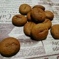 miso7's cooksnap of when they made コーヒー豆♡クッキー♪.