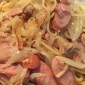 南国好き's cooksnap of when they made マヨ＆焼肉たれのやみつきパスタ.
