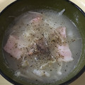 クックVI4VLM☆'s cooksnap of when they made 大根とベーコンの白だしあっさりスープ.