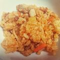 ゆかちゃんman☆'s cooksnap of when they made うちの基本のチキンライス.