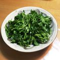 mama510's cooksnap of when they made タイ料理好きの豆苗&パクチー炒め.