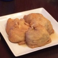 クックmikix☆'s cooksnap of when they made 油揚げとくず野菜で簡単おいしーい巾着煮.
