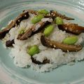 gakky's cooksnap of when they made 干し椎茸の甘辛ちらし.