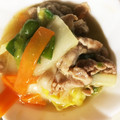 yumifys's cooksnap of when they made 白菜と豚こまのとろあん旨炒め♪.