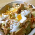 mie5's cooksnap of when they made アボカドのコチュたま丼.
