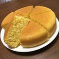 まぁすけ～'s cooksnap of when they made 炊飯器でふわふわヨーグルトケーキ.