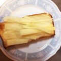 かなかなみん。's cooksnap of when they made ココナッツオイルでりんごのトースト.