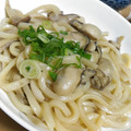 みのりん！'s cooksnap of when they made 牡蠣とエリンギのバター醬油焼きうどん.