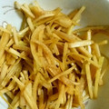 mmiom's cooksnap of when they made 大根の皮で作るきんぴら.