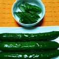 三つ葉つくし's cooksnap of when they made キュウリのあっさりリンゴ漬け.