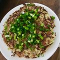 ponkotan's cooksnap of when they made 小麦粉なし☆長芋とおからのお好み焼き☆.