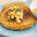 ☆ファイン☆美と健康's cooksnap of when they made チアシードと豆腐のふんわりパンケーキ.