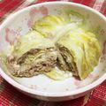 はるmam105's cooksnap of when they made ☼チーズが美味♪簡単キャベツひき肉蒸し.