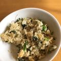 クック5B67T2☆'s cooksnap of when they made ほうれん草としらすのチャーハン.