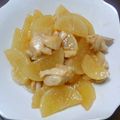 SoraｰRyu's cooksnap of when they made たっぷり大根と鶏肉のオイスターソース煮.