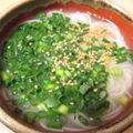 mcc5646's cooksnap of when they made そうめんで、あったかネギ麺.
