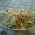 9ebgqih5's cooksnap of when they made 旨々♪レタスとベーコンの香味チャーハン.