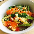 まいめろんS2's cooksnap of when they made 南蛮漬けの残り汁で一品！さっぱり中華丼.