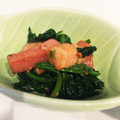 クックIX5Z20☆'s cooksnap of when they made ほうれん草とベーコンのバターいため.