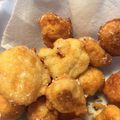 まきまきうさぎ's cooksnap of when they made 簡単！もちもち豆腐ドーナツ.