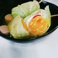 食う寝る作ルン's cooksnap of when they made コンソメスープのロールキャベツ.