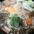 かす”お's cooksnap of when they made すき焼きうどん！.