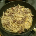 ❤MYC❤'s cooksnap of when they made 時短★牛肉とごぼうの卵とじ♪.