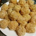 4double5's cooksnap of when they made 離乳食 揚げないコロッケ.