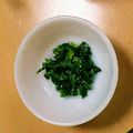 ☆Rittz☆'s cooksnap of when they made セロリの葉のナムル.