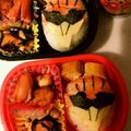 kinakko♡'s cooksnap of when they made キャラ弁 ジュウオウジャー 簡単作成！.