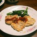 kumすず's cooksnap of when they made 人気No.1☆オーナー直伝豚肉のピカタ.