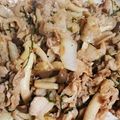スリープ猫's cooksnap of when they made 豚肉と大葉の梅肉炒め.