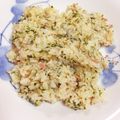 ayumiwa's cooksnap of when they made ★にんじんの葉っぱチャーハン★.