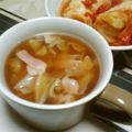 快くん's cooksnap of when they made 塩麹＆塩昆布でキャベツとベーコンのスープ.