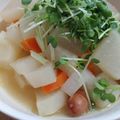 あゆむーちょ's cooksnap of when they made ♬大根とウインナーのコンソメ煮♬.
