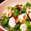 ちゃちゃまる26's cooksnap of when they made パクチーと春菊のサラダ.