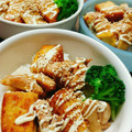 saorin＊＊'s cooksnap of when they made 鶏肉と厚揚げの照りマヨ☆.