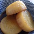 夕飯は６時です's cooksnap of when they made 大根の煮物【写真は大根のみ】.