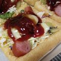ゆず69GP43☆'s cooksnap of when they made 簡単に一品！油揚げピザ.