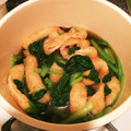 chancorin's cooksnap of when they made 定番副菜☆小松菜と油揚げのお浸し.