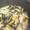 miiiiiyan's cooksnap of when they made ひじき煮♪青大豆.蒟蒻.竹輪.椎茸…☆.